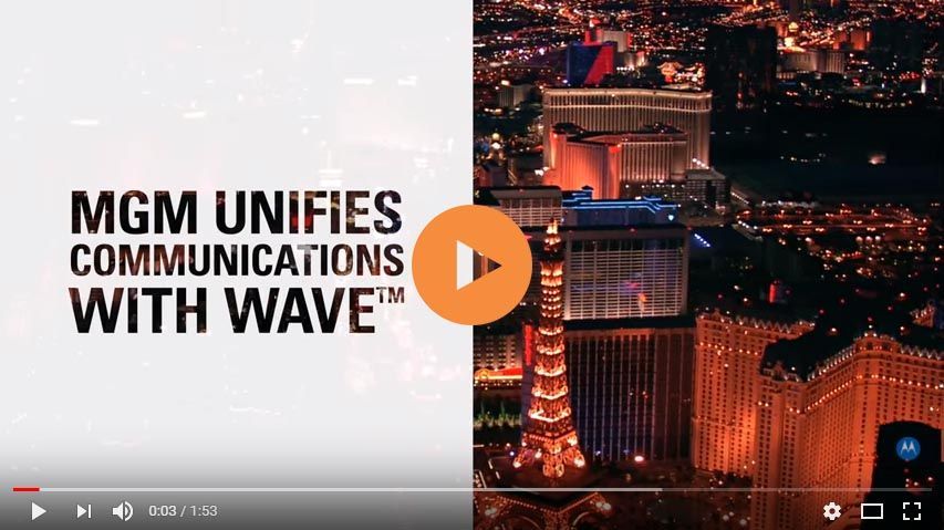 MGM EMBRACES TEAM COMMUNICATIONS AND ELEVATES GUEST SERVICE
