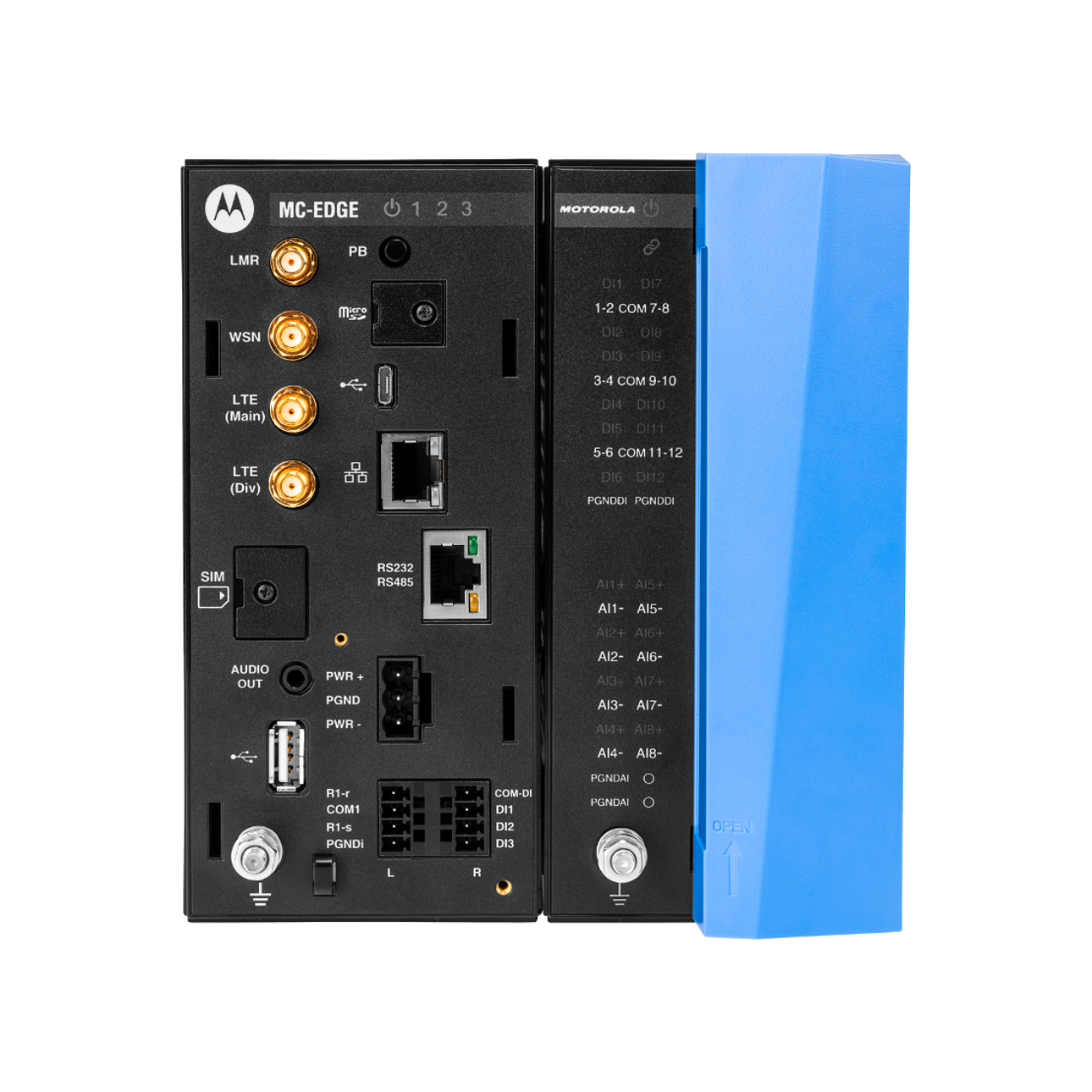 Image showing MC-Edge with 1 IO expansion module