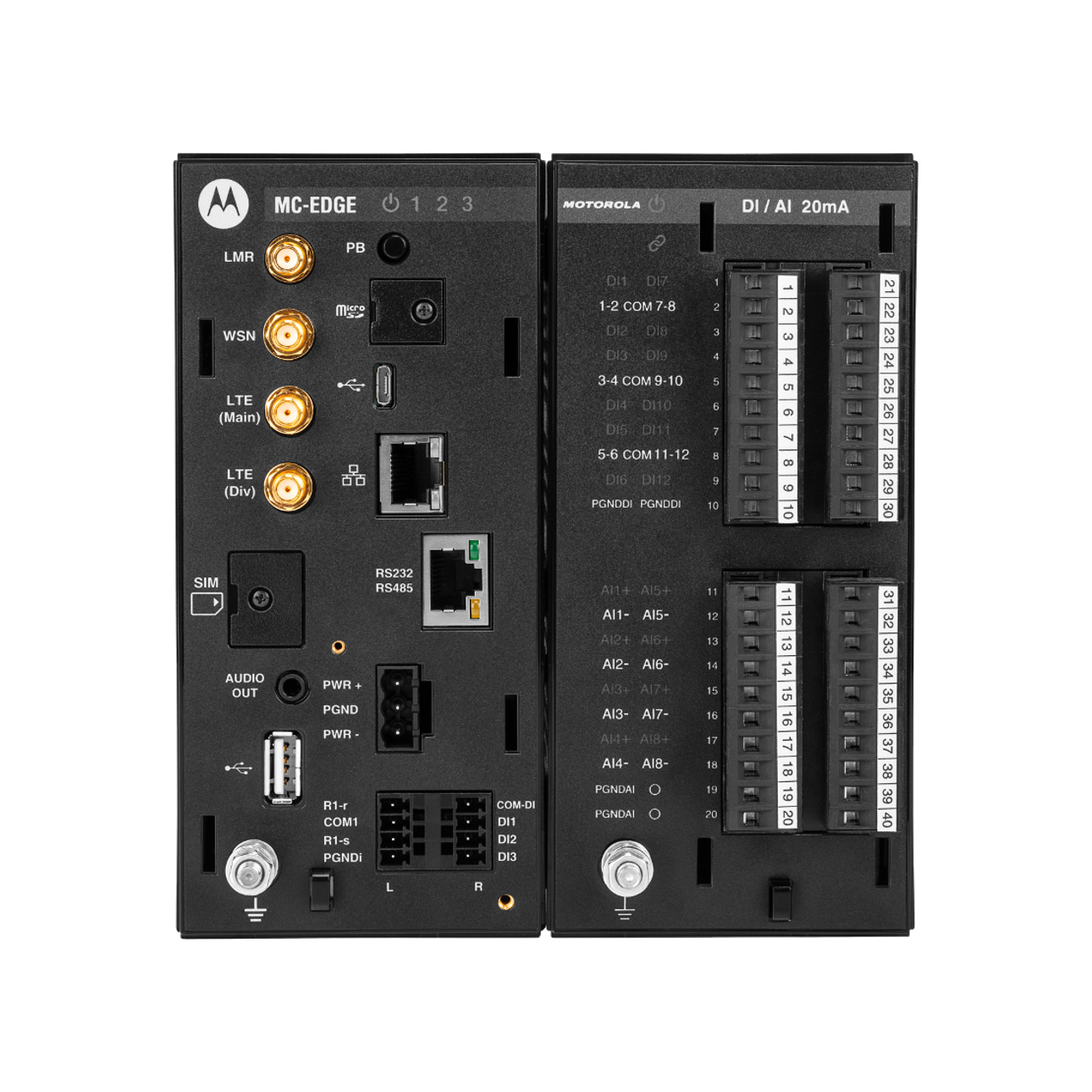 Image showing MC-Edge with 1 IO expansion module door removed