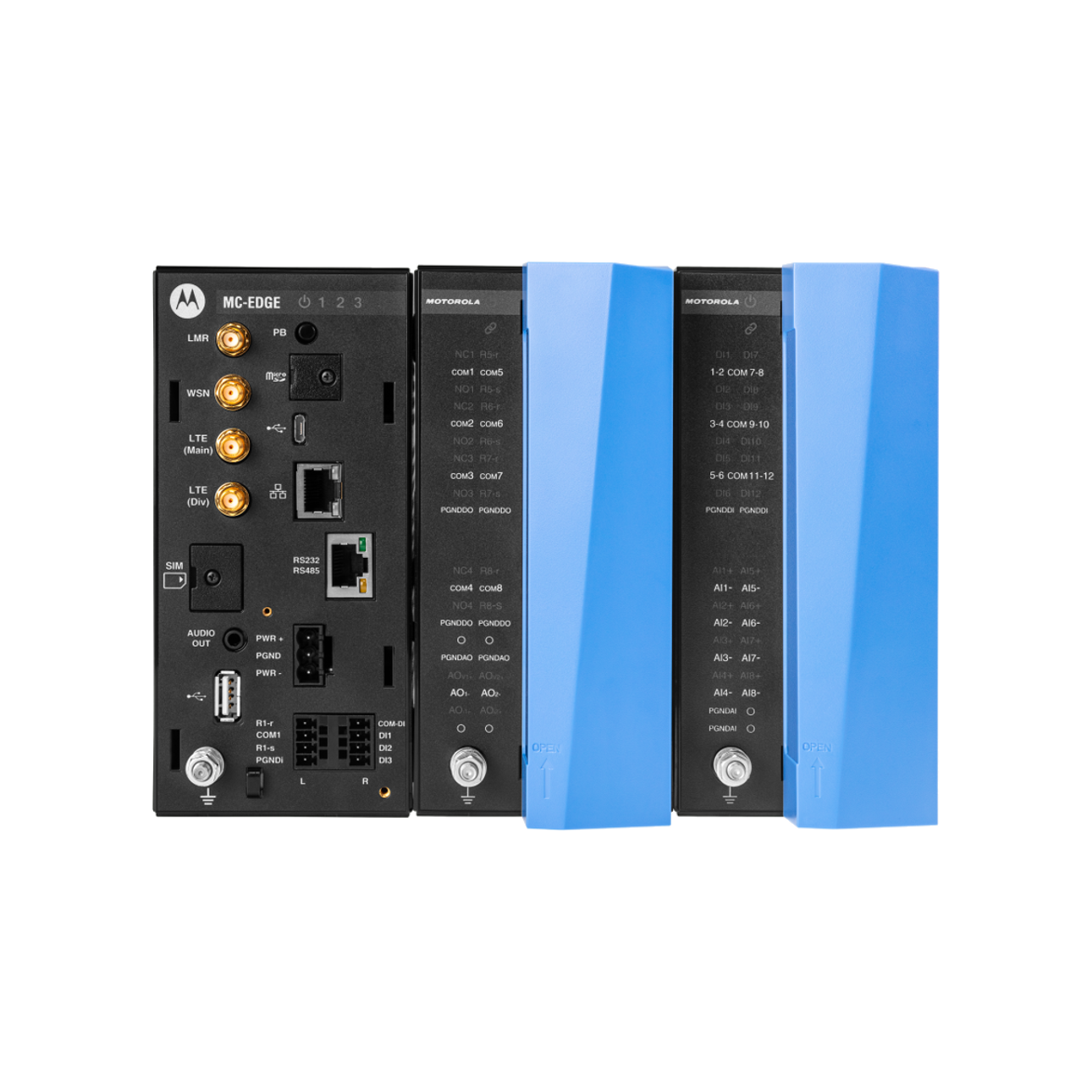 Image showing MC-Edge with 2 IO expansion modules